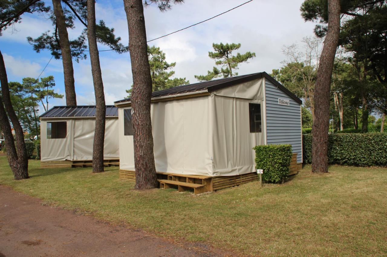 Отель Camping Le Puits De L'Auture Сен-Пале-сюр-Мер Экстерьер фото