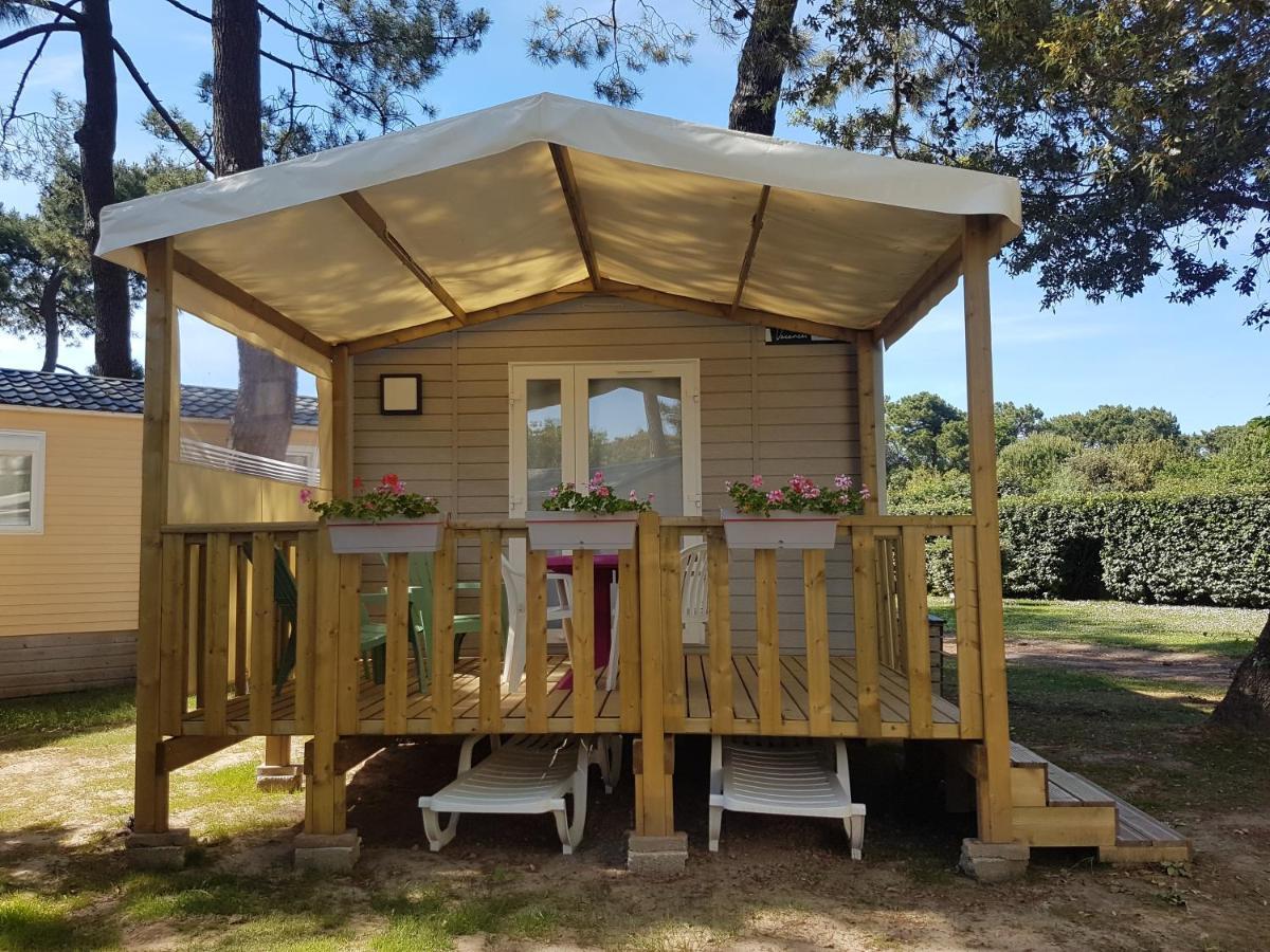 Отель Camping Le Puits De L'Auture Сен-Пале-сюр-Мер Экстерьер фото