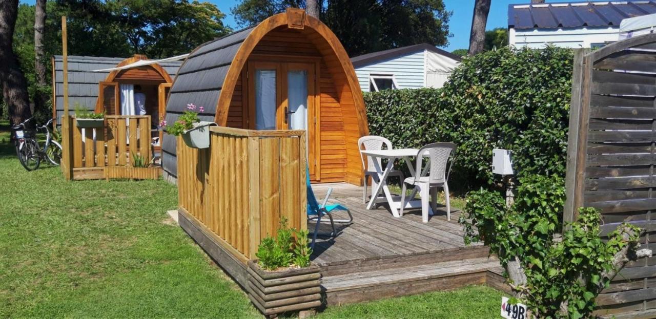 Отель Camping Le Puits De L'Auture Сен-Пале-сюр-Мер Экстерьер фото