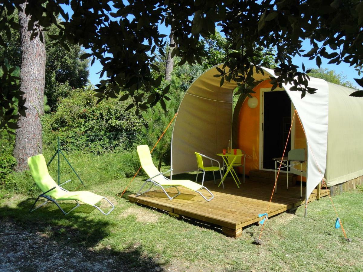Отель Camping Le Puits De L'Auture Сен-Пале-сюр-Мер Экстерьер фото